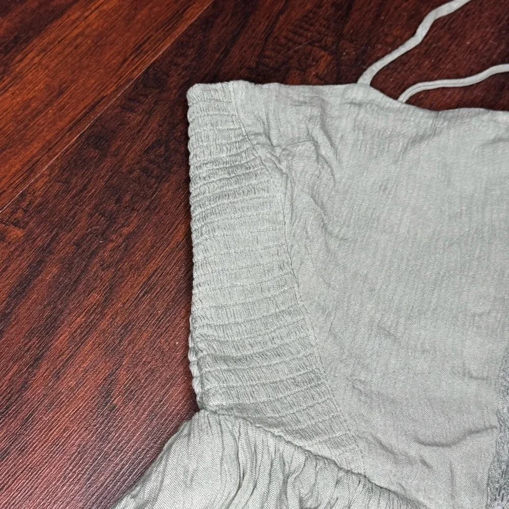 Free People Marley Romper Green  XSmall NWT